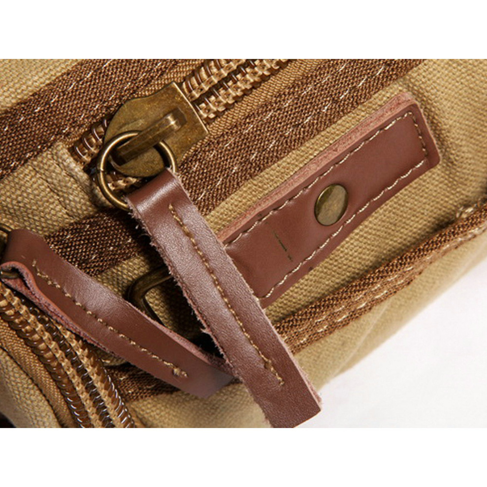 *Clearance* Canvas Waist Fanny Pack C83GRN - Picture 8 of 8